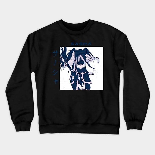 Maou Gakuin no Futekigousha ''SASHA'' V2 Crewneck Sweatshirt by riventis66